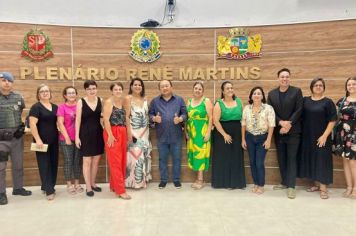 Foto - Solenidade de Posse dos Conselheiros Titulares gestão 2024 a 2028, na Câmara Municipal de Cajati