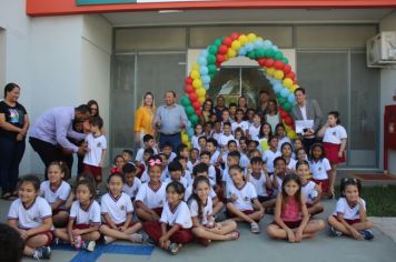 Foto - Inauguração da Escola Municipal de Educação Básica Bairro Jardim São José