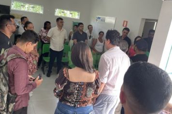 Foto - Secretaria de Saúde de Cajati inaugura a USF da Barra do Azeite na manhã deste sábado, dia 16 de dezembro