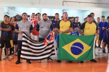 Foto - Cerimônia de reinauguração do Ginásio de Esportes Luiz Carlos Felizardo Rodrigues -Tatu