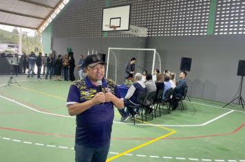 Foto - INAUGURAÇÃO DA QUADRA POLIESPORTIVA CAPITÃO BRÁS