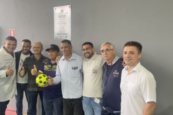 Foto - INAUGURAÇÃO DA QUADRA POLIESPORTIVA CAPITÃO BRÁS