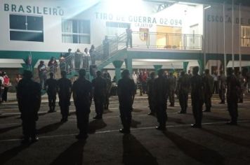 Foto - Formatura da turma pioneira 2021 do Tiro de Guerra 02-094 