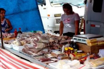 Foto - Feira Livre de Cajati em novo local