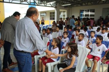 Foto - Inauguração da Escola Municipal de Educação Básica Bairro Jardim São José