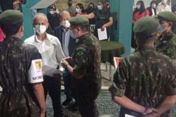 Foto - Formatura da turma pioneira 2021 do Tiro de Guerra 02-094 