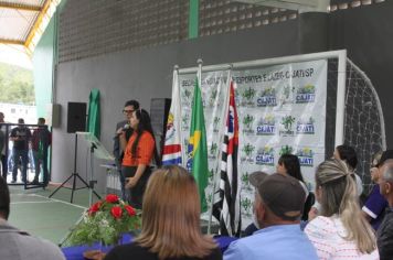 Foto - INAUGURAÇÃO DA QUADRA POLIESPORTIVA CAPITÃO BRÁS