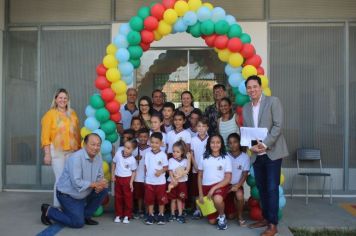 Foto - Inauguração da Escola Municipal de Educação Básica Bairro Jardim São José