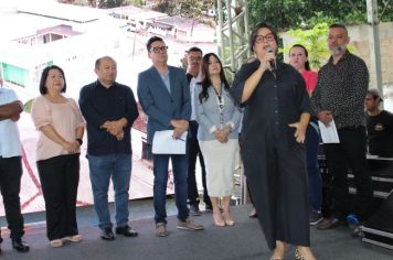 Foto - Inauguração do CRAS I - Centro de Referência de Assistência Social- Casa das Famílias  e do Serviço de Convivência e Fortalecimento de Vínculos-SFCV