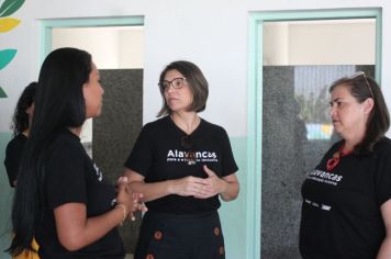 Foto - Visitação nas escolas do Projeto Alavancas