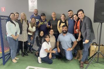 Foto - INAUGURAÇÃO DA QUADRA POLIESPORTIVA CAPITÃO BRÁS