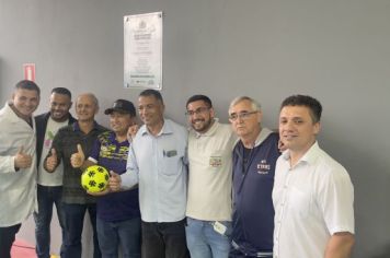 Foto - INAUGURAÇÃO DA QUADRA POLIESPORTIVA CAPITÃO BRÁS