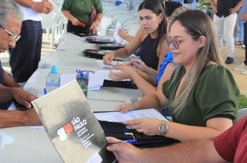 Foto - Inauguração do Empreendimento Cajati D- 65 casas e entrega de 280 títulos de Regularização Fundiária