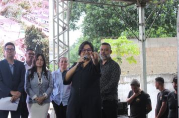 Foto - Inauguração do CRAS I - Centro de Referência de Assistência Social- Casa das Famílias  e do Serviço de Convivência e Fortalecimento de Vínculos-SFCV