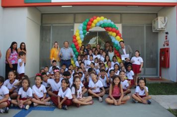 Foto - Inauguração da Escola Municipal de Educação Básica Bairro Jardim São José