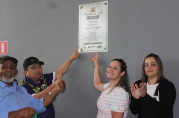 Foto - INAUGURAÇÃO DA QUADRA POLIESPORTIVA CAPITÃO BRÁS