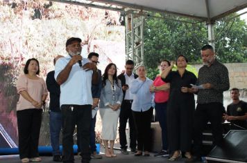 Foto - Inauguração do CRAS I - Centro de Referência de Assistência Social- Casa das Famílias  e do Serviço de Convivência e Fortalecimento de Vínculos-SFCV