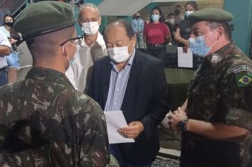 Foto - Formatura da turma pioneira 2021 do Tiro de Guerra 02-094 