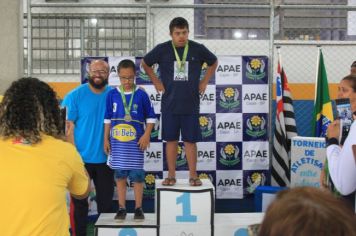 Foto - Torneio de Atletismo entres as APAES do Vale do Ribeira foi realizado no Centro de Eventos em Cajati