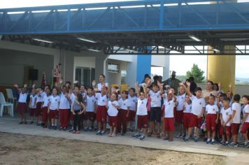 Foto - Inauguração da Escola Municipal de Educação Básica Bairro Jardim São José