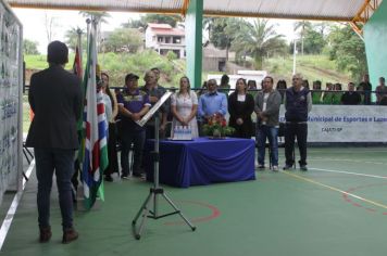 Foto - INAUGURAÇÃO DA QUADRA POLIESPORTIVA CAPITÃO BRÁS