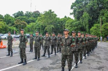 Foto - Cerimônia de matrícula dos novos atiradores do Tiro de Guerra 2023! 