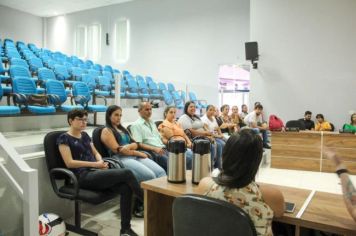 Foto -  Pré-Conferência  da Saúde com os Profissionais da Saúde do Município.