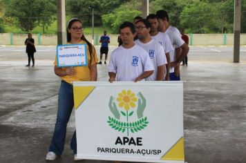 Foto - Torneio de Atletismo entres as APAES do Vale do Ribeira foi realizado no Centro de Eventos em Cajati