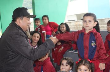 Foto - INAUGURAÇÃO DA QUADRA POLIESPORTIVA CAPITÃO BRÁS