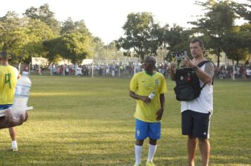 Foto - JOGO COMEMORATIVO COM EX-CRAQUES DA SELEÇÃO BRASILEIRA- CAJATI, 31 ANOS