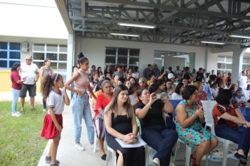 Foto - Inauguração da Escola Municipal de Educação Básica Bairro Jardim São José