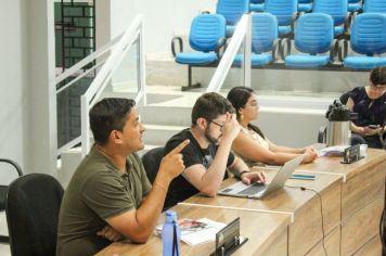 Foto -  Pré-Conferência  da Saúde com os Profissionais da Saúde do Município.