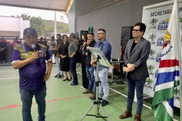 Foto - INAUGURAÇÃO DA QUADRA POLIESPORTIVA CAPITÃO BRÁS