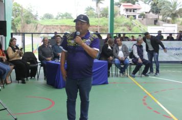 Foto - INAUGURAÇÃO DA QUADRA POLIESPORTIVA CAPITÃO BRÁS