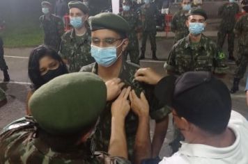 Foto - Formatura da turma pioneira 2021 do Tiro de Guerra 02-094 