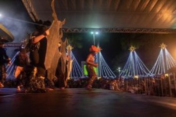 Foto - Espetáculo Rei Leão e banda Projeto X