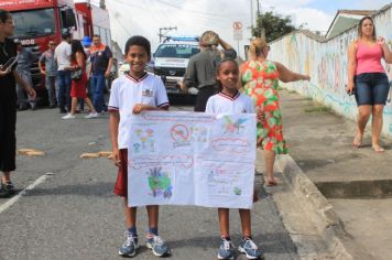 Foto - PASSEATA CONTRA A DENGUE- ESCOLA JARDIM ANA MARIA