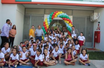 Foto - Inauguração da Escola Municipal de Educação Básica Bairro Jardim São José