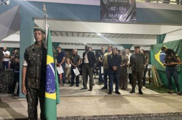 Foto - FORMATURA TIRO DE GUERRA DE CAJATI 