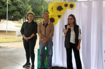 Foto - 1ª Caminhada pela Inclusão Cordão de Girassol 