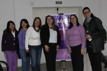 Foto - AGOSTO LILÁS- DIGA NÃO À VIOLÊNCIA CONTRA MULHER