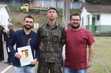 Foto - COMEMORAÇÃO DO DIA DO SOLDADO NO TIRO DE GUERRA