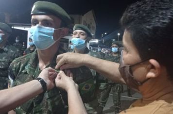 Foto - Formatura da turma pioneira 2021 do Tiro de Guerra 02-094 