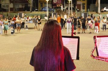 Foto - 4º MOVIMENTO CULTURA NA PRAÇA FOI UM ESPETÁCULO DE TALENTOS DO MUNICÍPIO