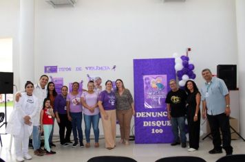 Foto - CREAS REALIZA CAMPANHA JUNHO VIOLETA EM CAJATI