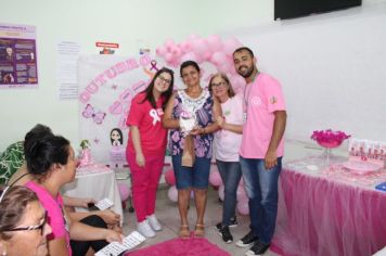 Foto - Campanha Outubro Rosa nas Unidades de Saúde no Município