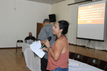 Foto - 14ª Pré-Conferências Municipais de Assistência Social “20 anos de SUAS”: Construção, Proteção e Resistência, no Salão Paroquial 