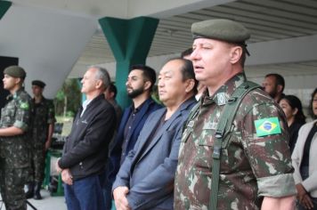 Foto - COMEMORAÇÃO DO DIA DO SOLDADO NO TIRO DE GUERRA