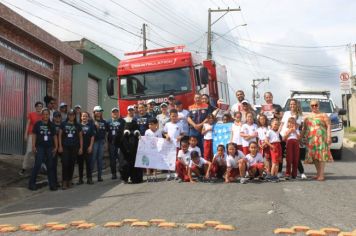 Foto - PASSEATA CONTRA A DENGUE- ESCOLA JARDIM ANA MARIA