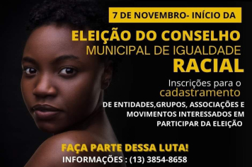 Uma luta antirracista! - Conselho Municipal de Igualdade Racial- COMPIR.